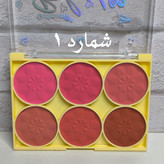 رژگونه ۶ تایی Golflower